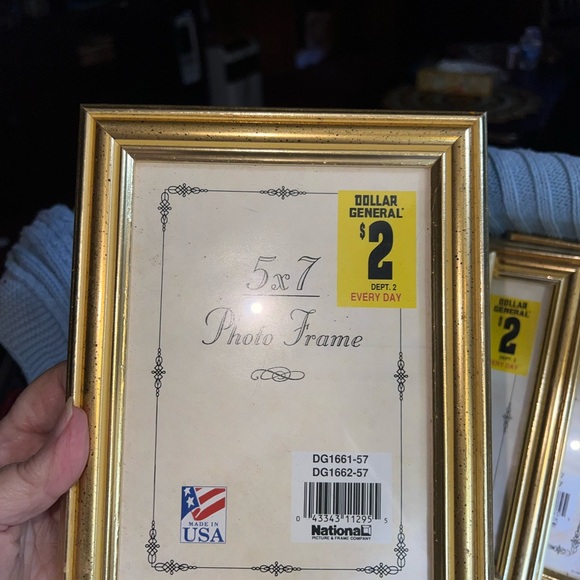 Picture Frame Set - Gold and Brown - Picture 4 of 5